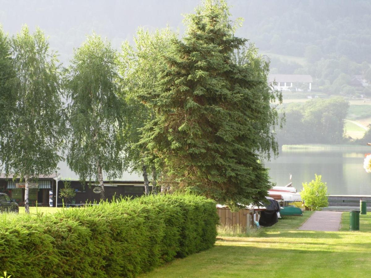 Kaernten Ossiacher See Apartment Zwei Zimmer Ferienwohnung Direkter Seezugang Strand Beheizte Schwimmhalle Bodensdorf Zewnętrze zdjęcie